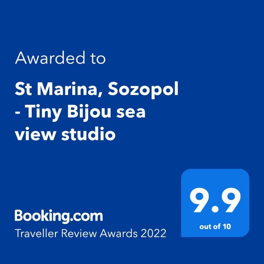 Tiny Bijou Sea View Studio - Santa Marina - Sozopol Exterior foto